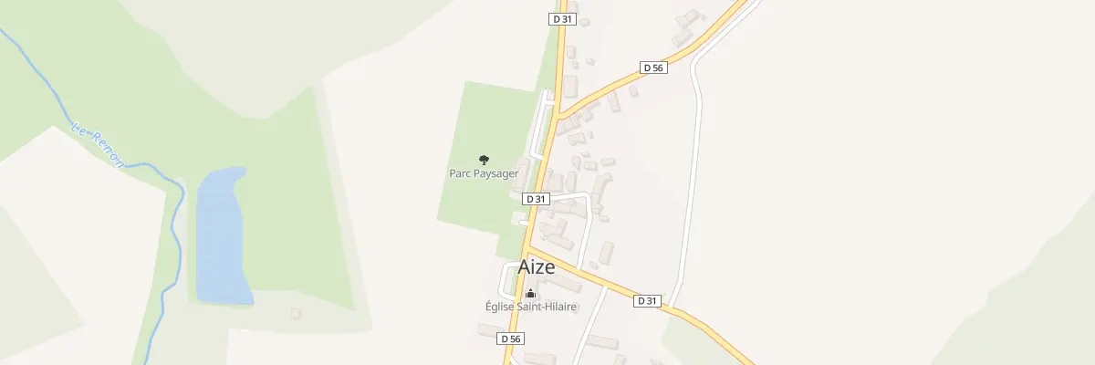 Plan du 10 Rue des Vieux Métiers à Aize