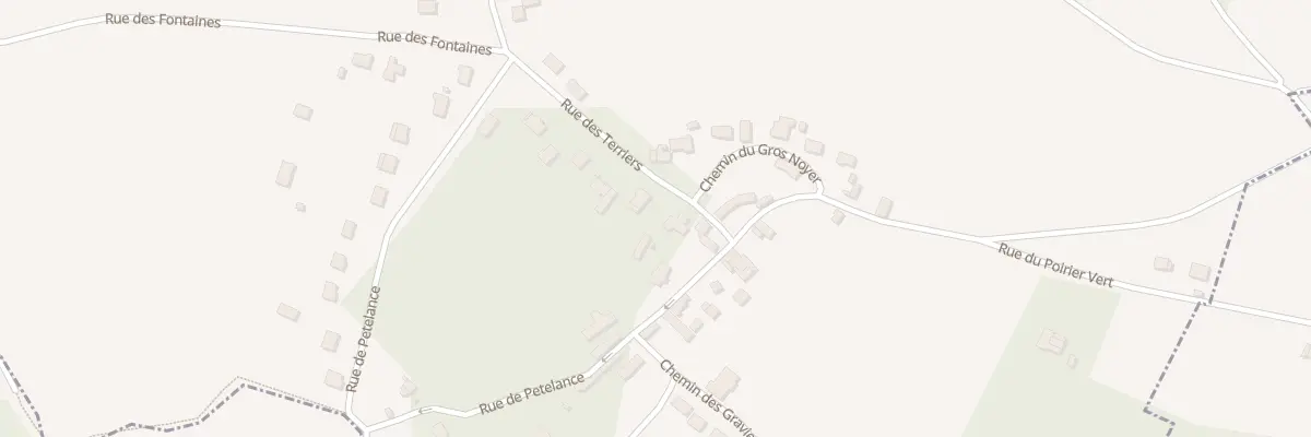 Plan du 14 Rue des Terriers à Villette