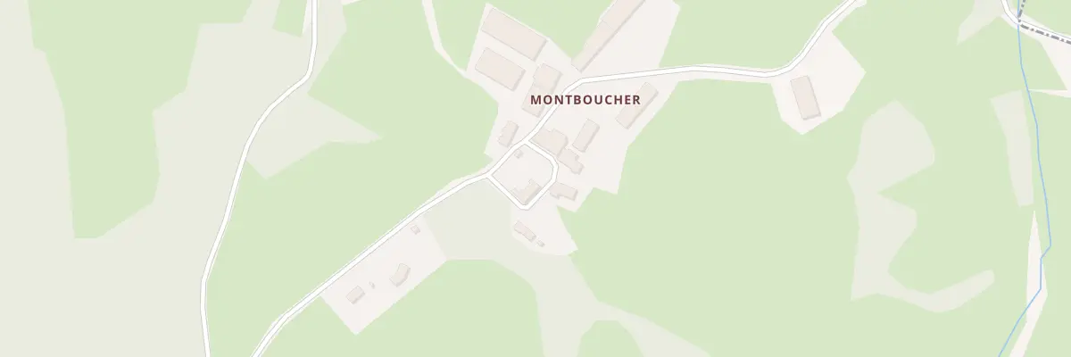Plan du 2 Montboucher à Aulon