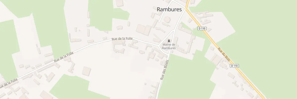 Plan du 5 Rue de la Folie à Rambures