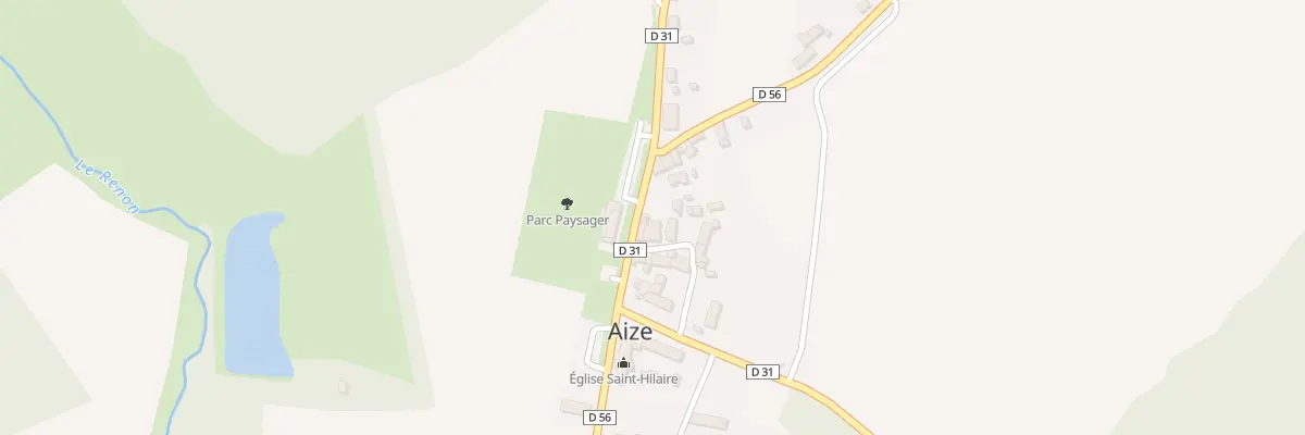 Plan du 8 Rue des Vieux Métiers à Aize
