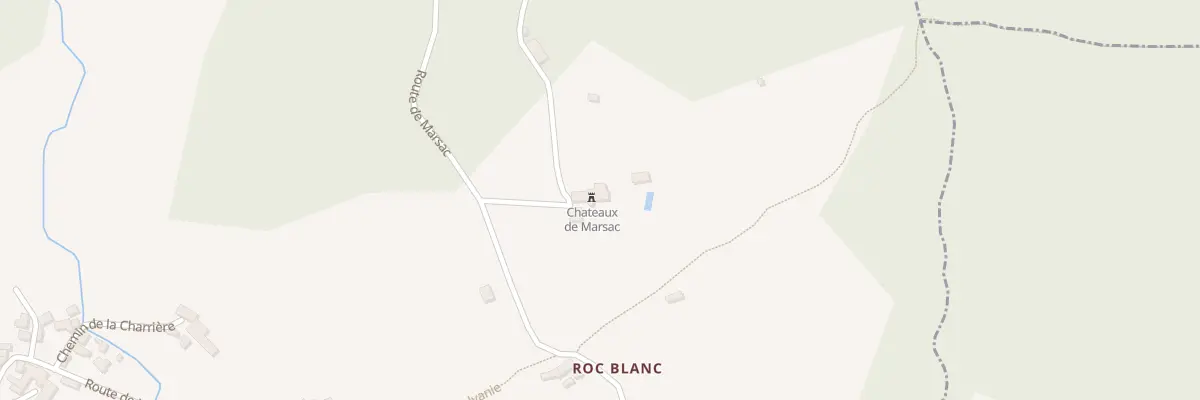 Plan du 130 Rte de Marsac à Meyssac