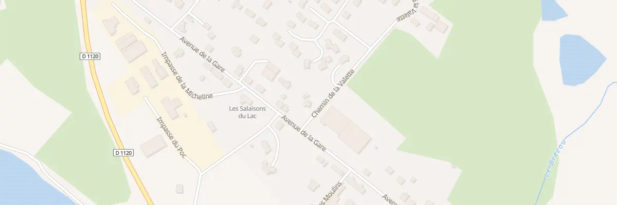 Plan du 5855 Che de la Valette à Seilhac