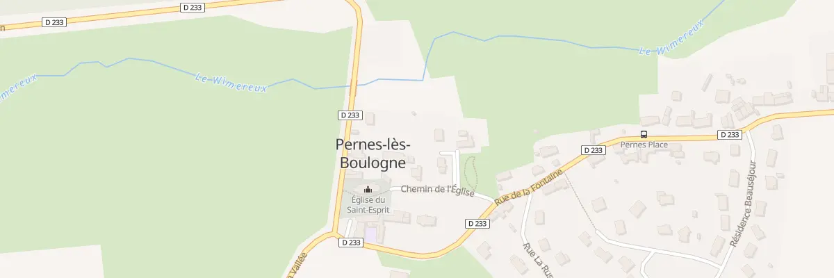 Plan du 6 Che de l’Eglise à Pernes-lès-Boulogne