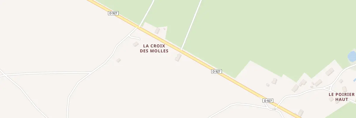 Plan du 4 La Croix des Molles à Bouesse