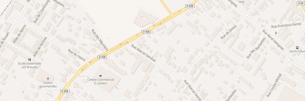 Plan du 48 Rue Marcel Sembat à Mantes-la-Ville
