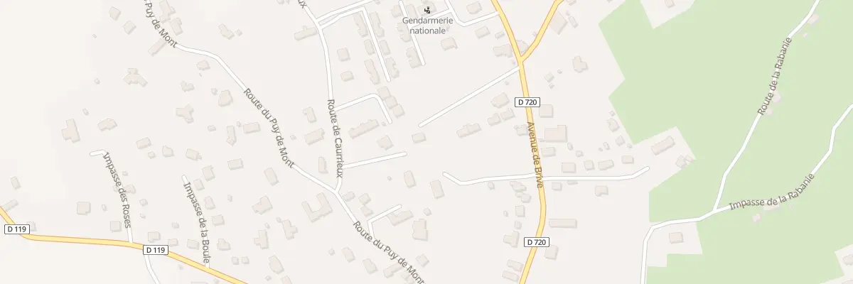 Plan du 347 Av de Brive à Vayrac