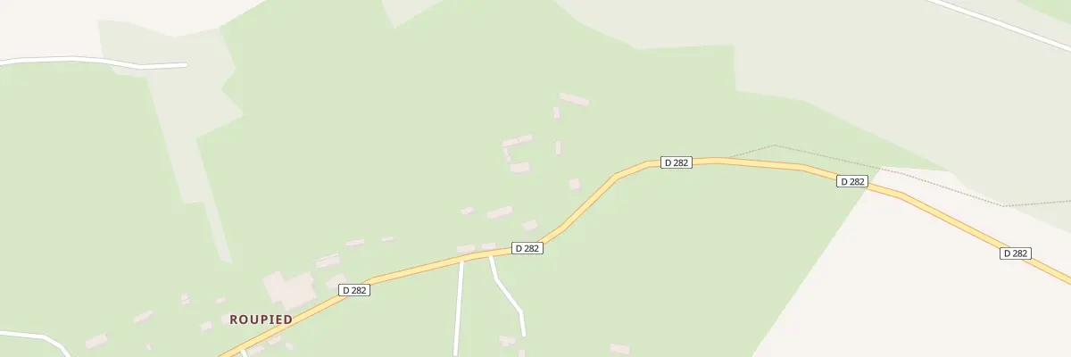 Plan du 100 Rte de Roupied à Haudricourt