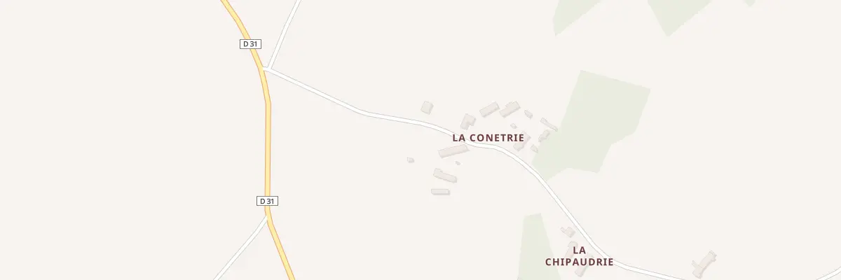 Plan du 1 La Conetrie à Aize