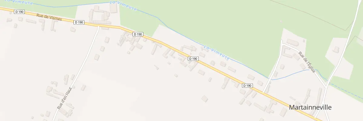 Plan du 27 Rue de Vismes à Martainneville