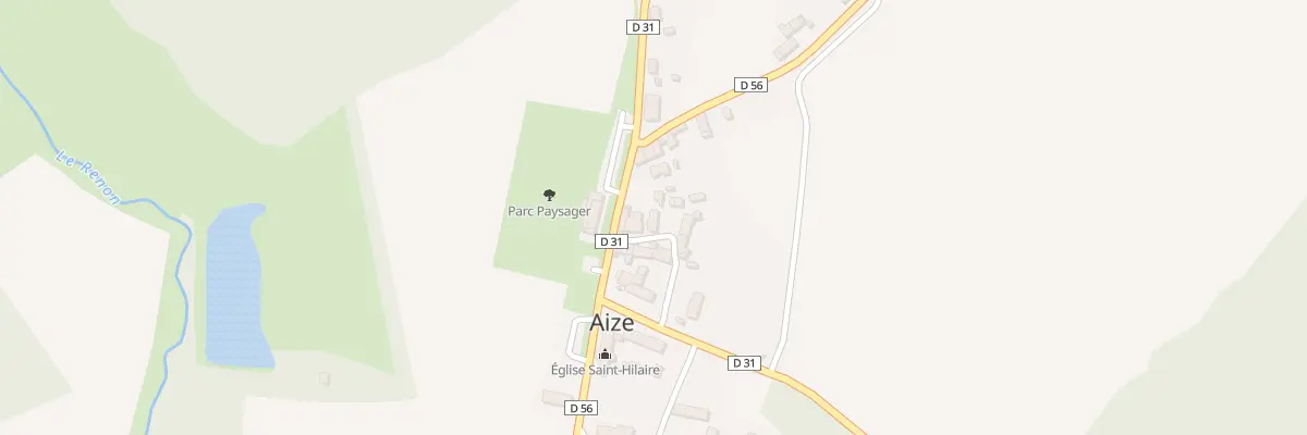 Plan du 6 Rue des Vieux Métiers à Aize