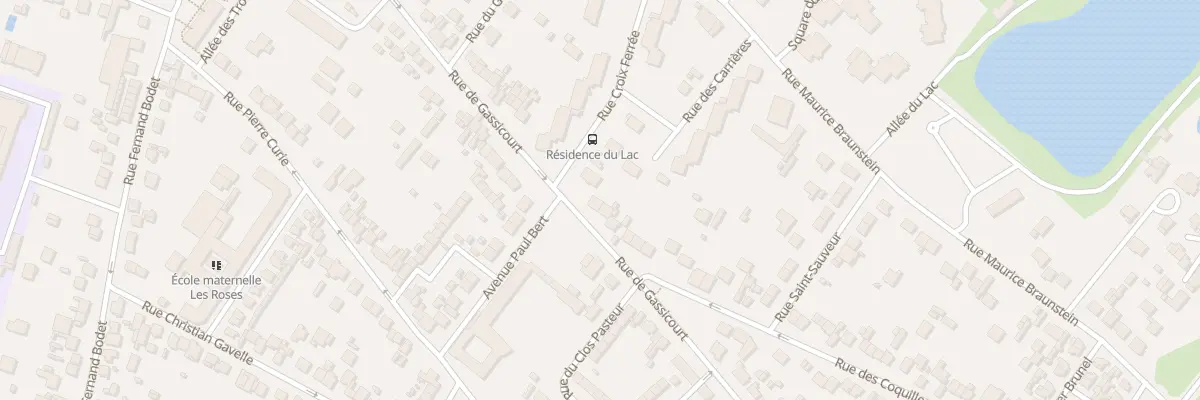 Plan du 166B Rue de Gassicourt à Mantes-la-Jolie