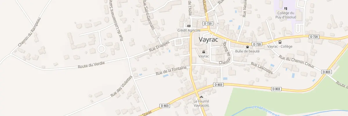 Plan du 30 Imp Charles de Verninac à Vayrac