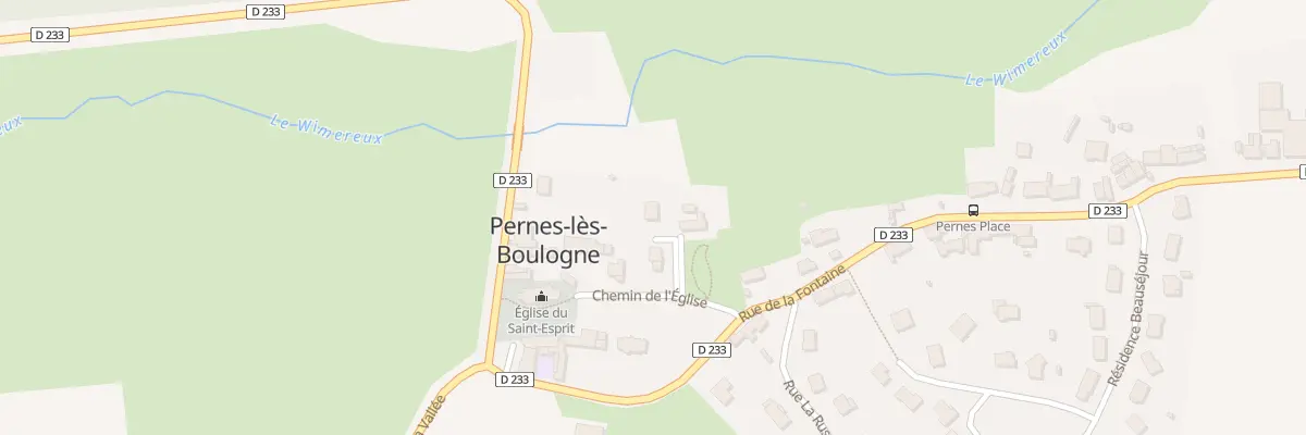 Plan du 4B Che de l’Eglise à Pernes-lès-Boulogne