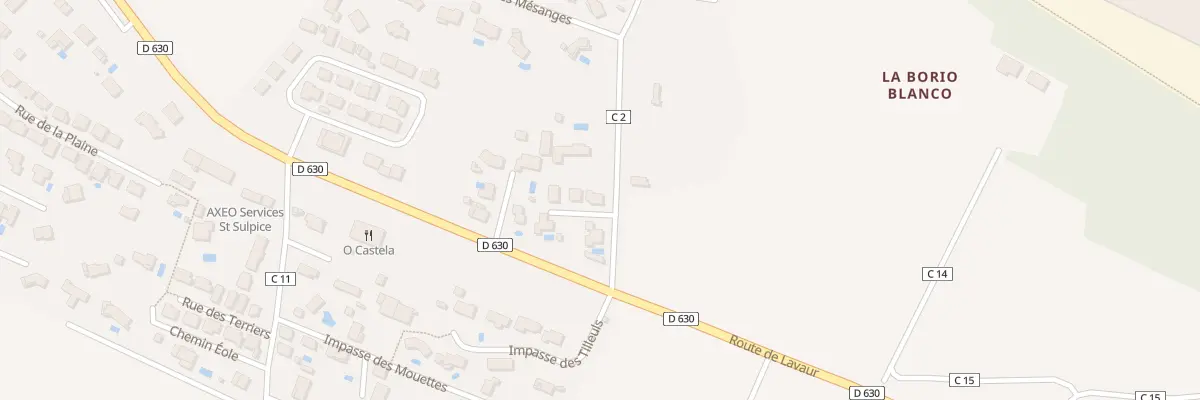 Plan du 1046F Che du Camping à Saint-Sulpice-la-Pointe