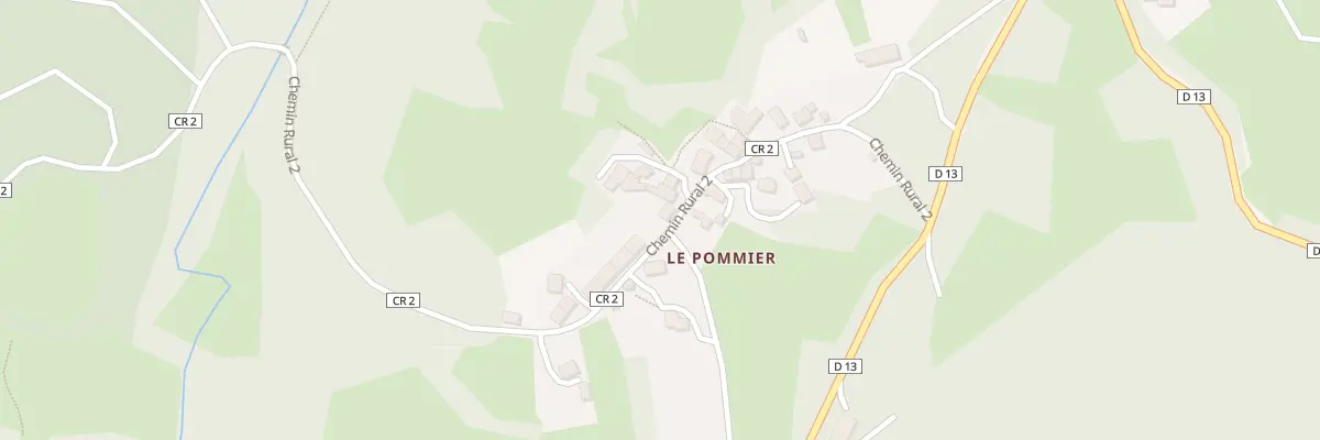 Plan du 20 Le Pommier à Saint-Moreil