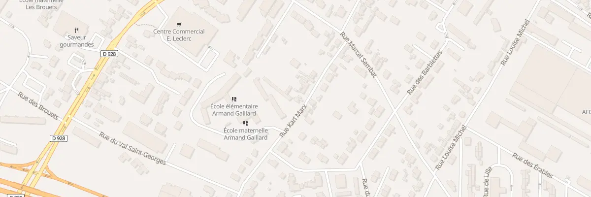 Plan du 18 Rue Karl Marx à Mantes-la-Ville