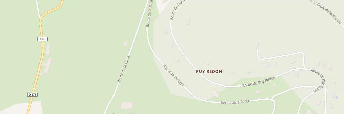 Plan du 5 Puy Redon à Palazinges
