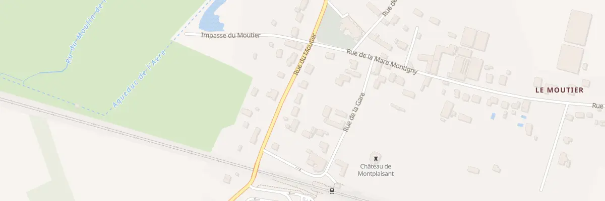 Plan du 27 Rue de Moutier à Orgerus