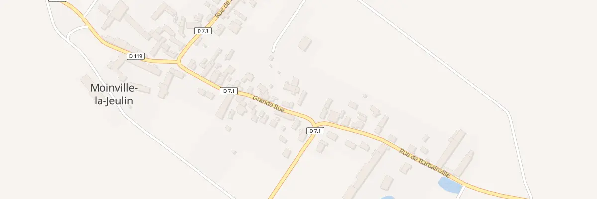 Plan du 21 Grande Rue à Moinville-la-Jeulin