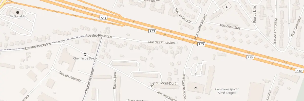 Plan du 17 Rue des Pincevins à Mantes-la-Ville