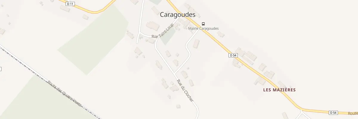 Plan du 9003 Cammas à Caragoudes