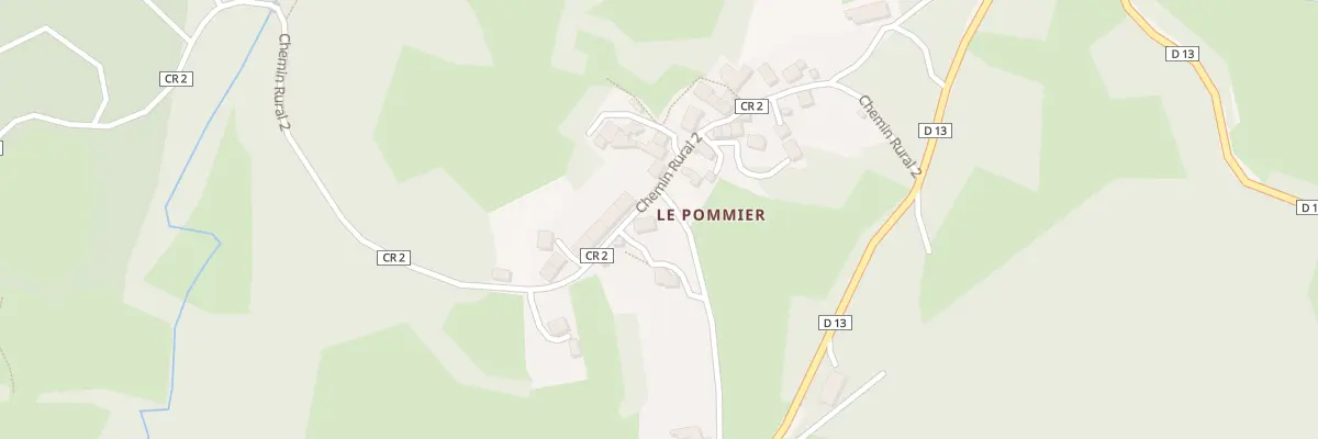 Plan du 23 Le Pommier à Saint-Moreil
