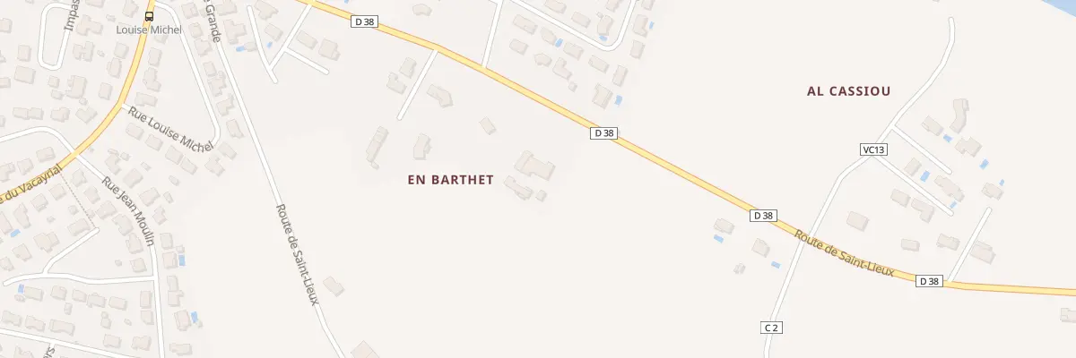 Plan du 1246 Rte de Saint-Lieux à Saint-Sulpice-la-Pointe