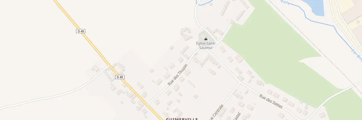 Plan du 5083 Guimerville à Hodeng-au-Bosc
