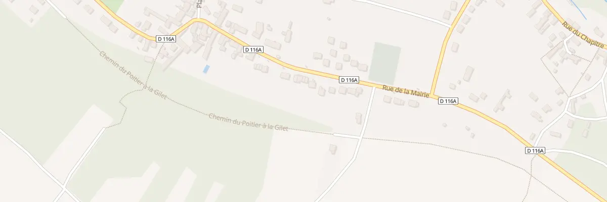 Plan du 14 Rue de la Mairie à Ymeray