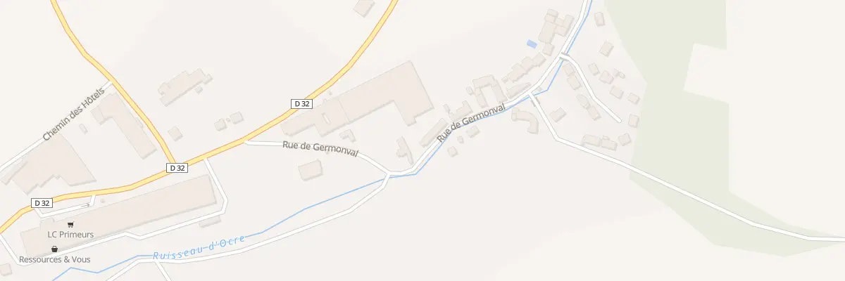 Plan du 7 Rue de Germonval à Gallardon