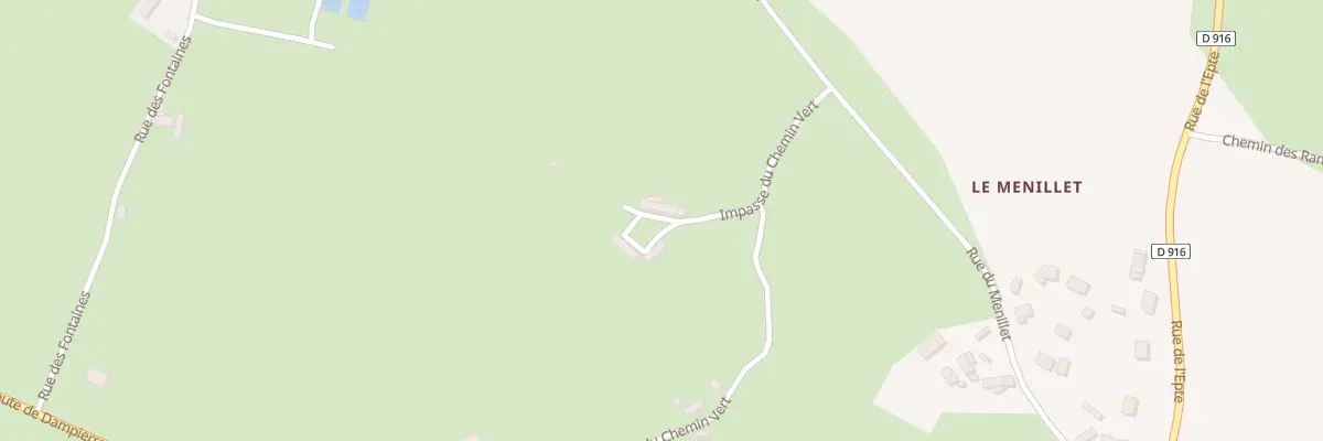 Plan du 5050 Le Menillet à Cuy-Saint-Fiacre