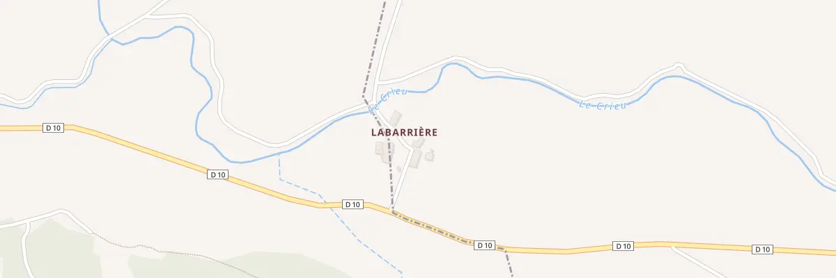 Plan du 38 Labarriere Hameau à Malléon