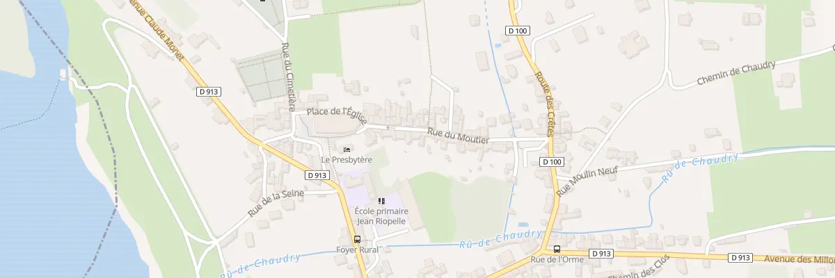 Plan du 27 Rue du Moutier à Vétheuil