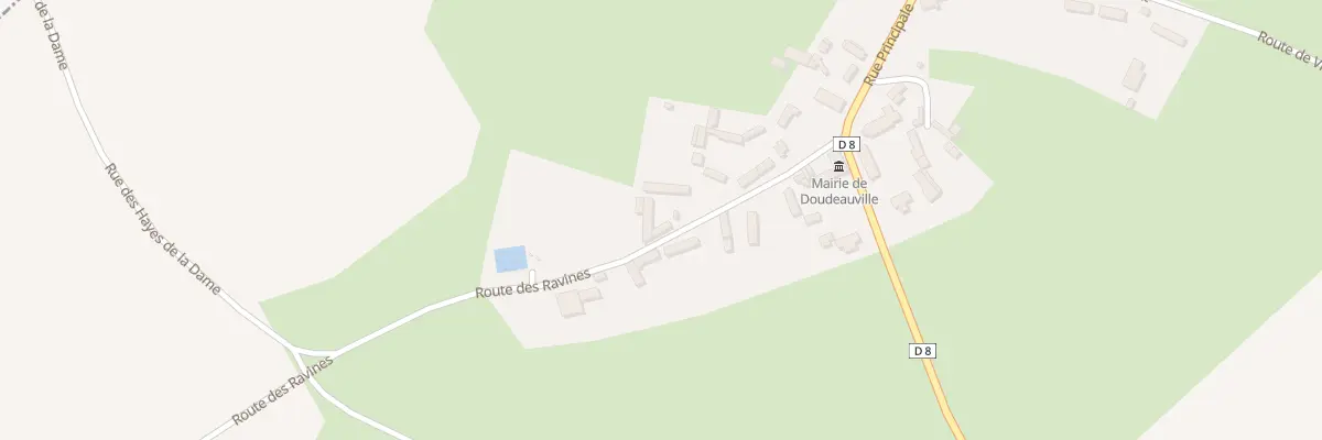 Plan du 9 Rte des Ravines à Doudeauville