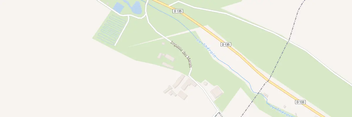Plan du 2 Imp des Marais à Grumesnil