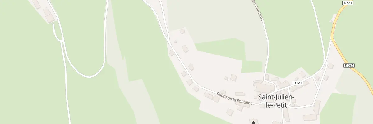 Plan du 8 Rte de la Fontaine à Saint-Julien-le-Petit