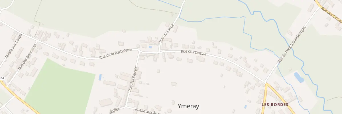 Plan du 8 Rue de l’Ormail à Ymeray