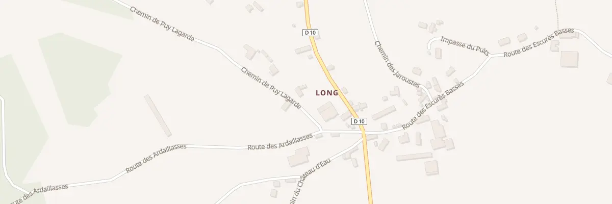 Plan du 5150 Long à Branceilles