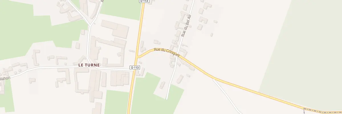 Plan du 4 Rue Bel Air à Frencq