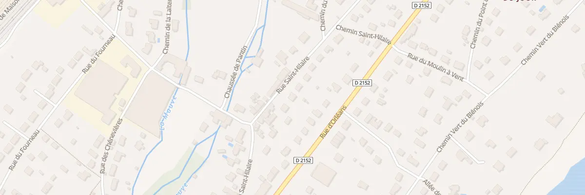 Plan du 12 Rue de Saint Hilaire à Meung-sur-Loire