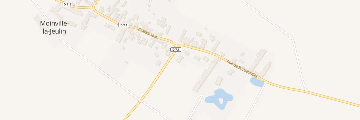 Plan du 23 Grande Rue à Moinville-la-Jeulin