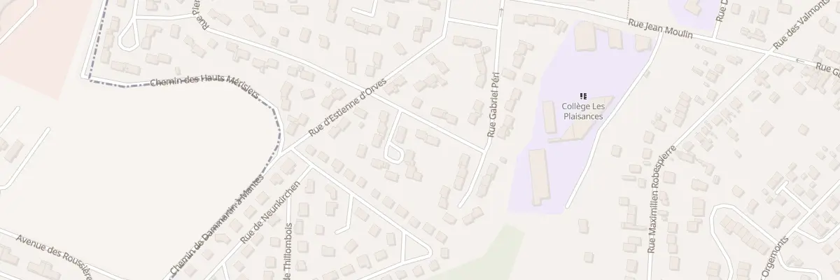 Plan du 52 Rue Pierre Brossolette à Mantes-la-Ville