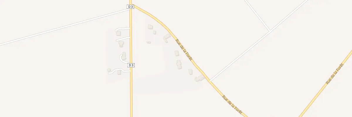 Plan du 2451 Rue de la Forêt à Rozières-en-Beauce