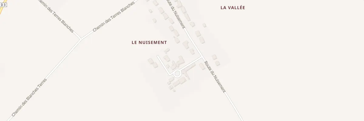 Plan du 39 Le Nuisement à Saint-Péravy-la-Colombe