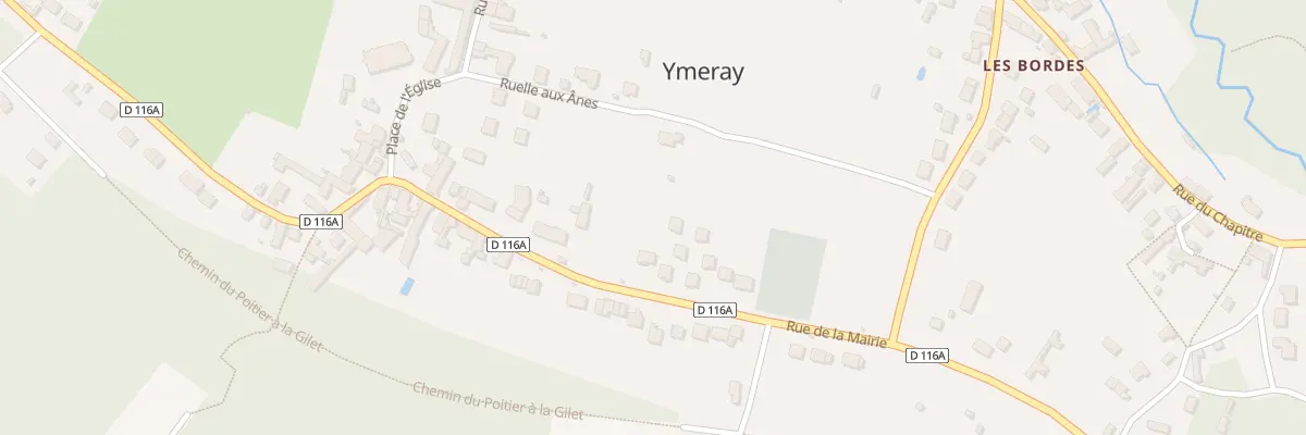 Plan du 13 Rue de la Mairie à Ymeray
