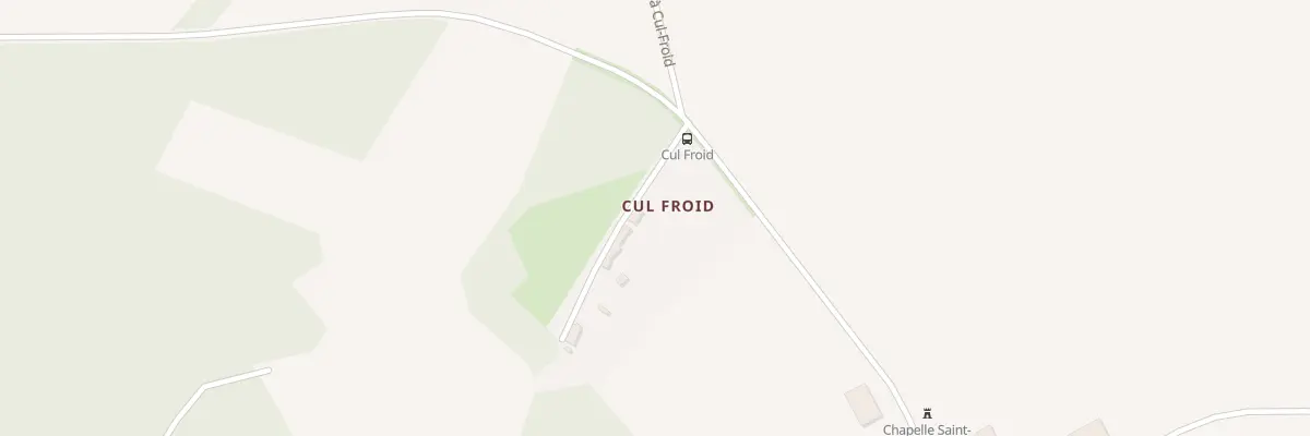 Plan du 5254 Hameau de Cul Froid à Chaussy