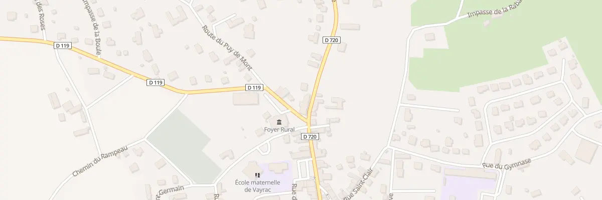 Plan du 21 Av de Brive à Vayrac