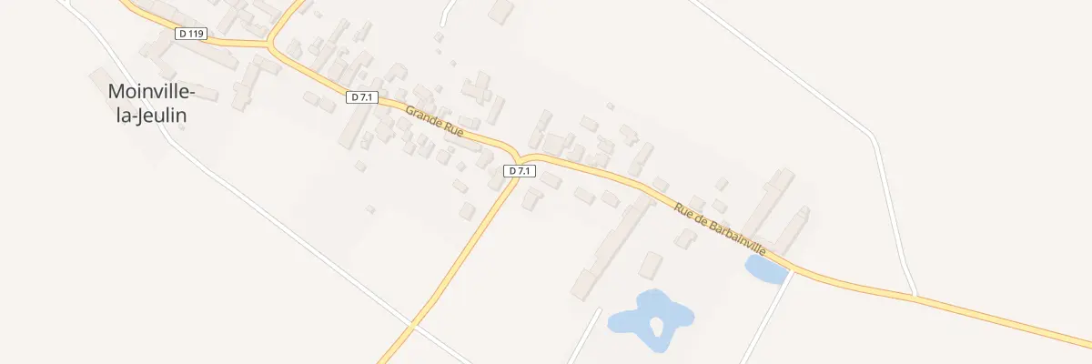 Plan du 12 Rue de Barbainville à Moinville-la-Jeulin