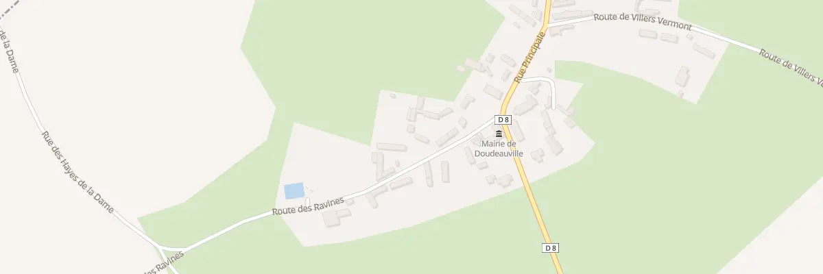 Plan du 7 Rte des Ravines à Doudeauville